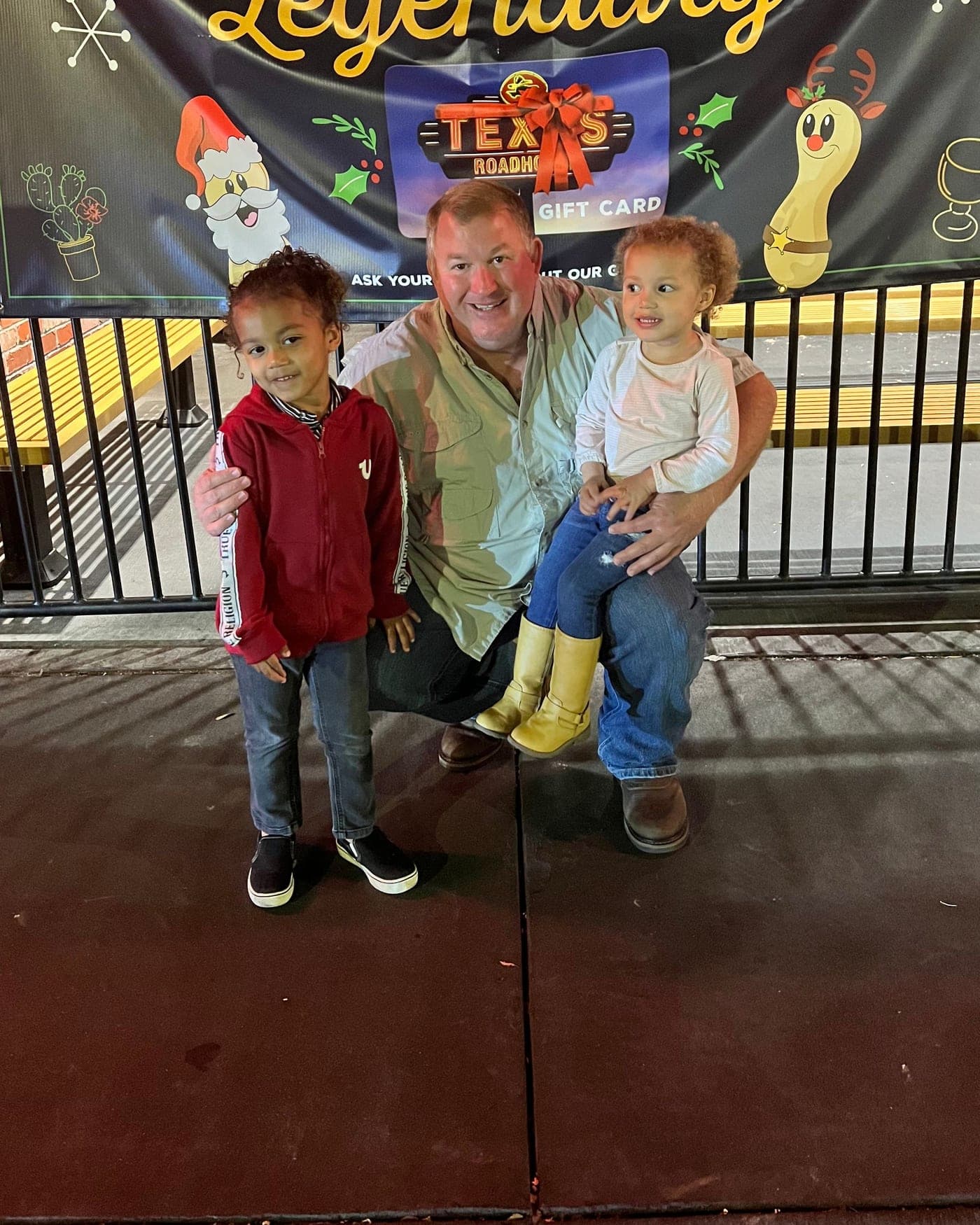 Randall with his grandkids in Lake City